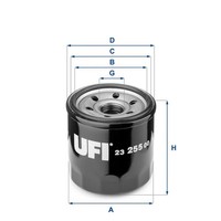 UFI 23.255.00 ÖLfilter FüR Chevrolet Daewoo Daihatsu Opel Piaggio