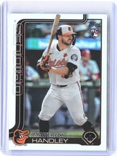 2025 Topps Update #US274 Maverick Handley Rainbow Foil