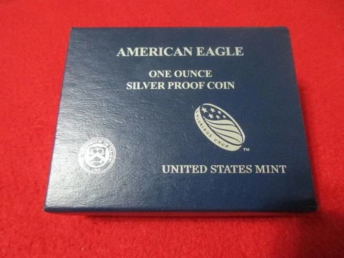 2013-W PROOF American Silver Eagle Dollar.   ASE.   OGP & COA           #MF-1076