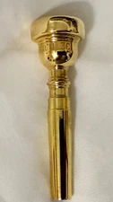 BACH 3C 90s Trumpet mthp 25 throat GOLD PLATE