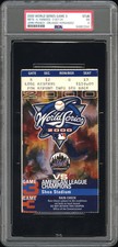 2000 World Series GM.3 Orlando Hernandez John Franco PSA 5