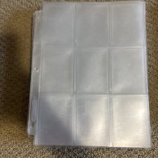ULTRA PRO PLATINUM 50ct. 9-POCKET Pages, Used. Discount On Multiples.