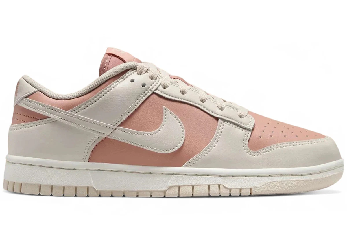 Nike Dunk Low Pink Oxford Sail W for sale | eBay
