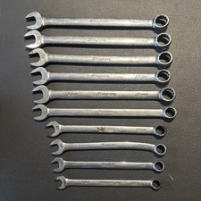 Lot Of 10 Snap-on Metric Wrenches 12 Point