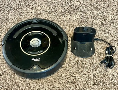 WORKS GREAT! iRobot Roomba 650 Vaccuum Cleaner New Battery W/charger