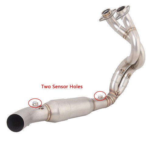 For Kawasaki Z650 Ninja 650 2023 2024 2025 Exhaust System Header Muffler Pipe - Picture 12 of 12