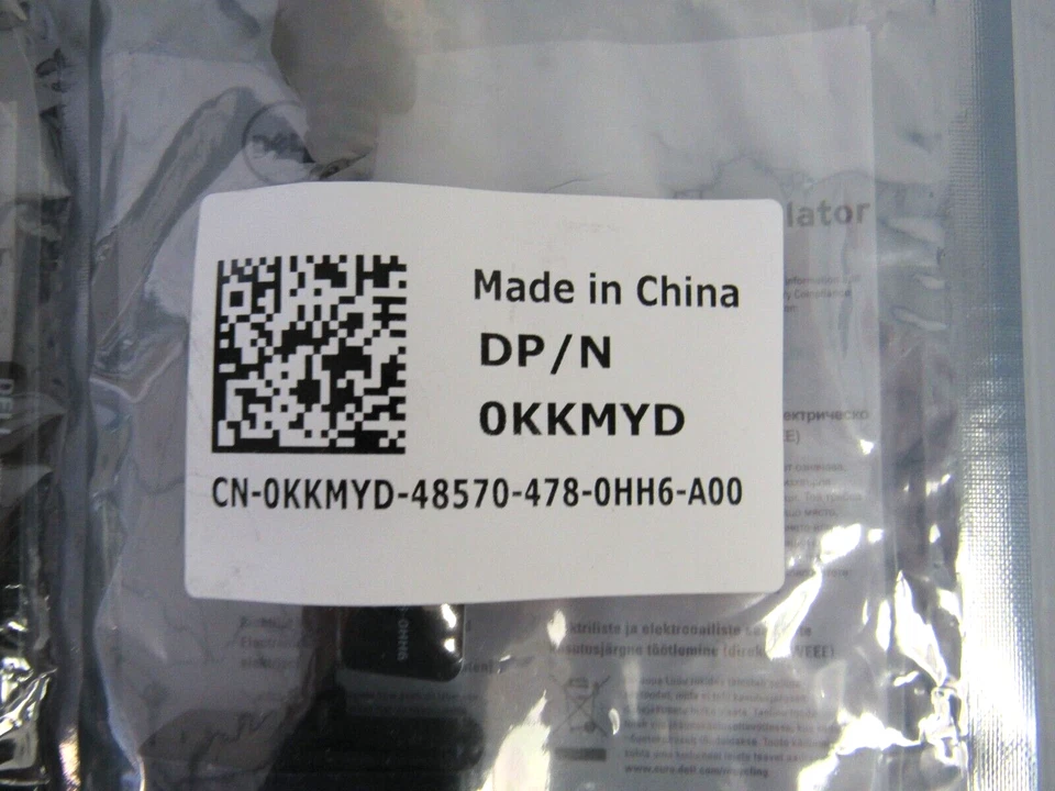 Dell Lot of 5 KKMYD 7" DisplayPort Male to DVI Single Link Female Adapter 28-5 - Image 2 of 2