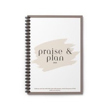 Praise  Plan Spiral Notebook - Ruled Line