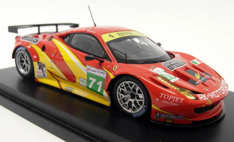 Resina Fujimi escala 1/43 - TSM11FJ022 Ferrari F458 Italia GT2 LM 24H 2011 Foto 4 de 4