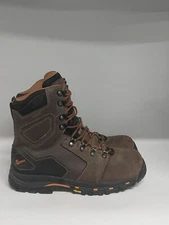 Danner Vicious 8" Comp Toe Work Boot Brown Mens Size 8.5D (READ DESCRIPTION)