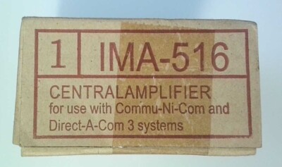 NuTone  IMA516 Central Amplifier For Commu-Ni-Com and Direct-A-Com 3 Systems