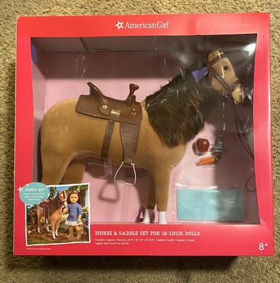 american girl horse and saddle set