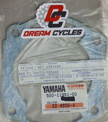 OEM Yamaha Cylinder Gasket Dt400 It400 Mx400 Yz400 NOS for sale 
