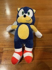 SEGA Sonic the Hedgehog BUILD A BEAR WORKSHOP 18" PLUSH DOLL 2016 retired BAB