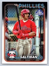 DEVIN SALTIBAN  PHILLIES 2024 TOPPS PRO DEBUT #PD- 179