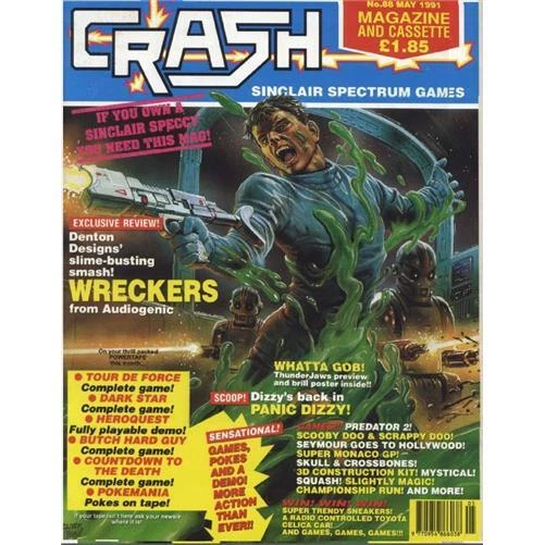 Complete Collection CRASH MAGAZINE! 98 ISSUES!  ZX Spectrum, Retro Gaming - Image 2 of 4
