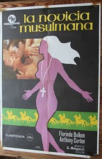Affiche De Film La NOVICE MUSULMANE Vintage Érotique Film