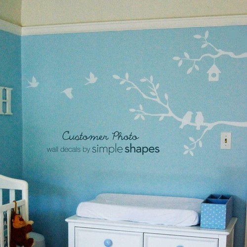 Birds and Branches Decal - Picture 3 of 14