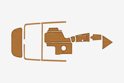 2006-2007 Centurion Avalanche C4 Marine teak deck EVA Foam Boat flooring