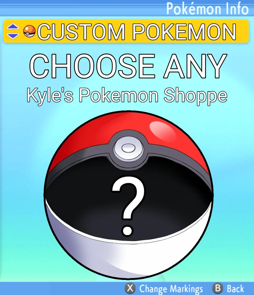 NINTENDO 6IV ANY Custom Pokemon | BRILLIANT DIAMOND SHINING PEARL