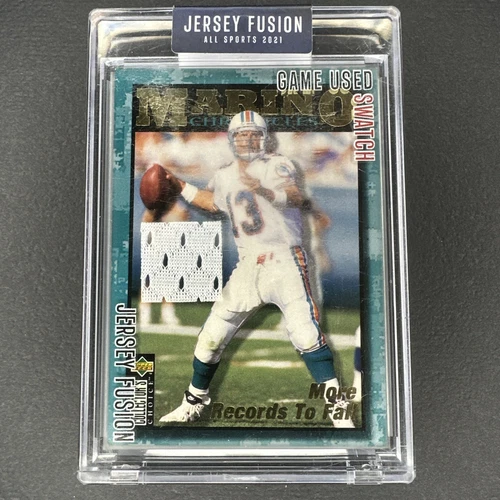 Dan Marino 2021 Jersey Fusion Collector's Choice Game Used 1995 Swatch #JF-DM95