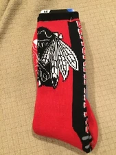 Chicago Blackhawks NHL For Bare Feet Dual Logo BLACKHAWKS Socks