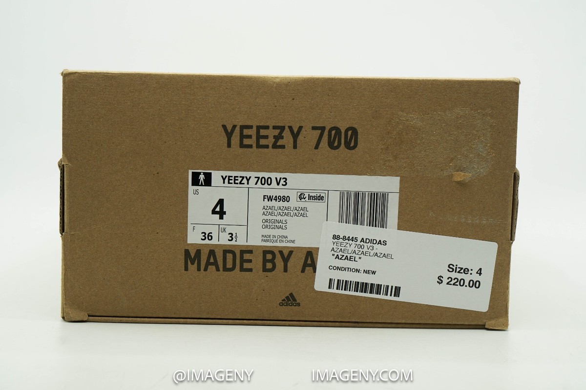 ADIDAS YEEZY 700 V3 USED SIZE 4 AZAEL FW4980 KANYE WEST | eBay ADIDAS YEEZY 700 V3 USED SIZE 4 AZAEL FW4980 KANYE WEST | eBay