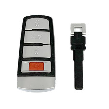 Unlocked Oem Vw Keyless Remote Fob 4b Uncut Key Insert Volkswagen Nbg009066t
