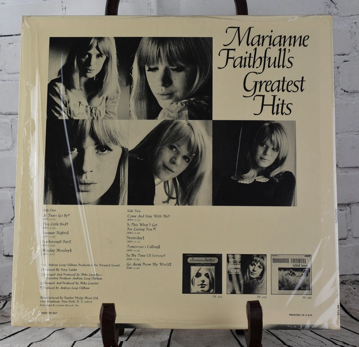 Marianne Faithfull - Marianne Faithfull's Greatest Hits, 12