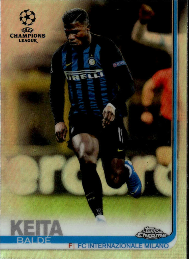 2018-19 Topps Chrome UEFA Champions League #59 Keita Balde Refractor