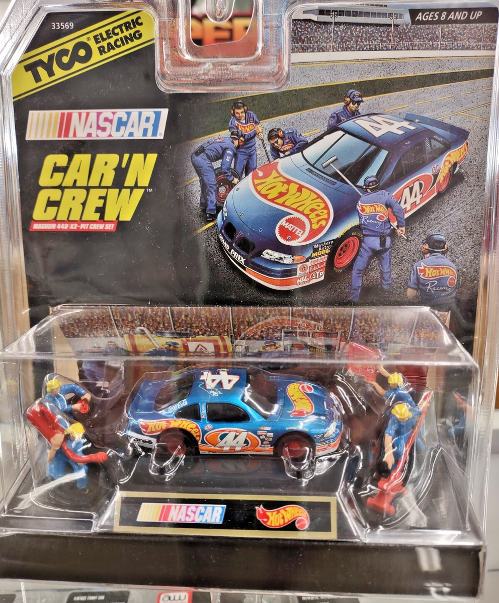Tyco Mattel Hot Wheels Racing 33569 NASCAR #44 with Pit Crew