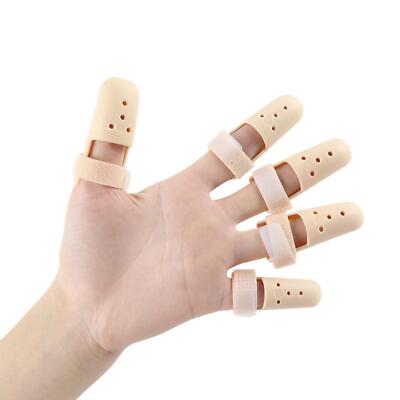 Kunststoff Fingerschiene Bandage, verstellbarer Finger, für Gelenkfraktur, Wegfahrsperre