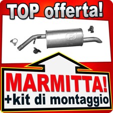 Silenziatore Posteriore per CITROEN C3 PICASSO C4 CACTUS 1.6 HDi 2009-2015