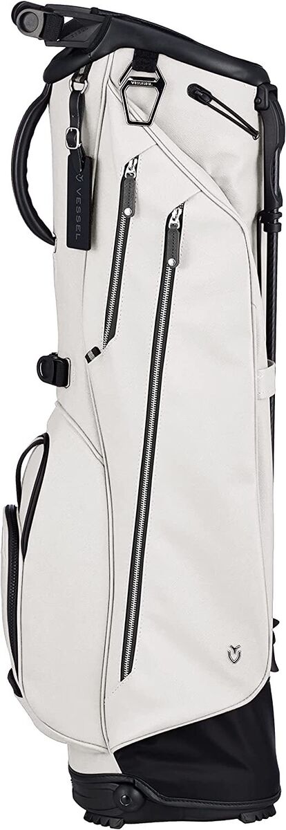 VESSEL Golf Men's Stand Caddy Bag VLS LUX 7.5 x 47 inch 2.8kg Natural From  Japan