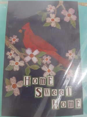 Meadow Creek ''Home Sweet Home'' Decorative Porch Flag  29 x 43in   NIP  Free Ship