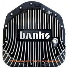Banks Blackmachined Rear End Cover For 03-18 Dodge Ram 2500 3500 W Coil Springs