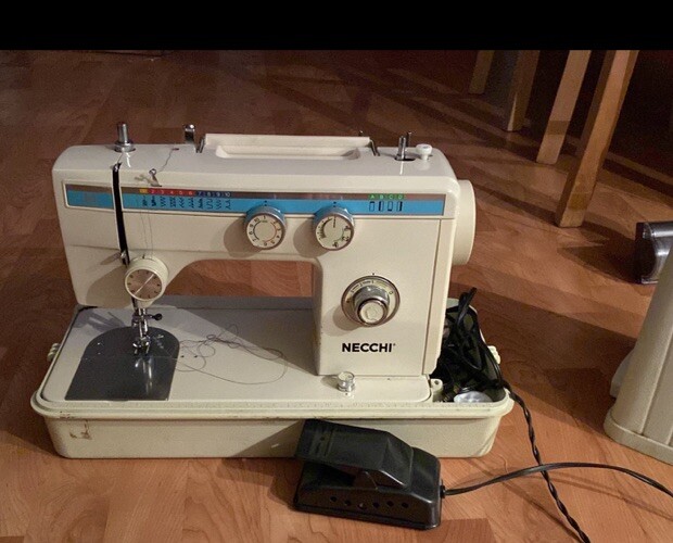 Vintage Necchi sewing machine eBay