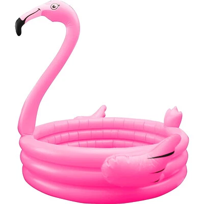 Vedes 77707972 Planschbecken Splash Fun Flamingo 110x100x145cm Babypool Pool