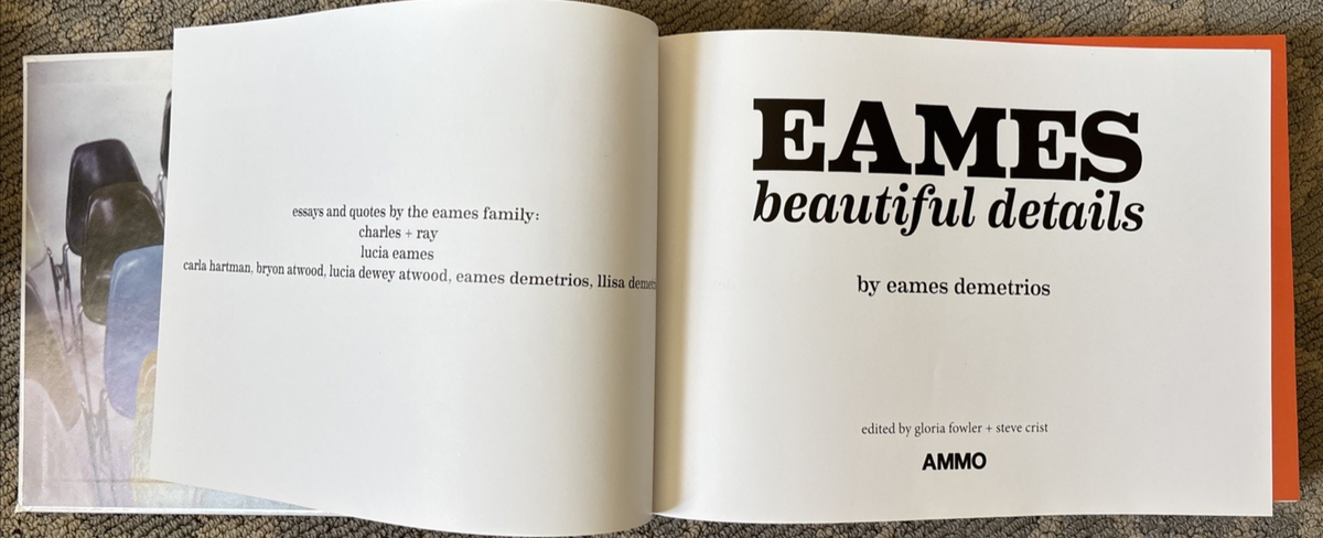 Eames Beautiful Details Eames Demetrios 2012 Oversized Edition
