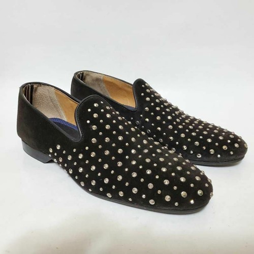 EU 42 Emperor Studded Loafer Shoes 