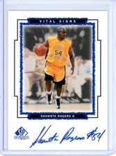 1999 SP Top Prospects - Vital Signs Shawnta Rogers #SR (AU, RC)