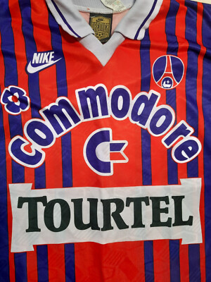 Nike Paris Saint Germain Long Sleeve Jersey 1993-1994 Rare
