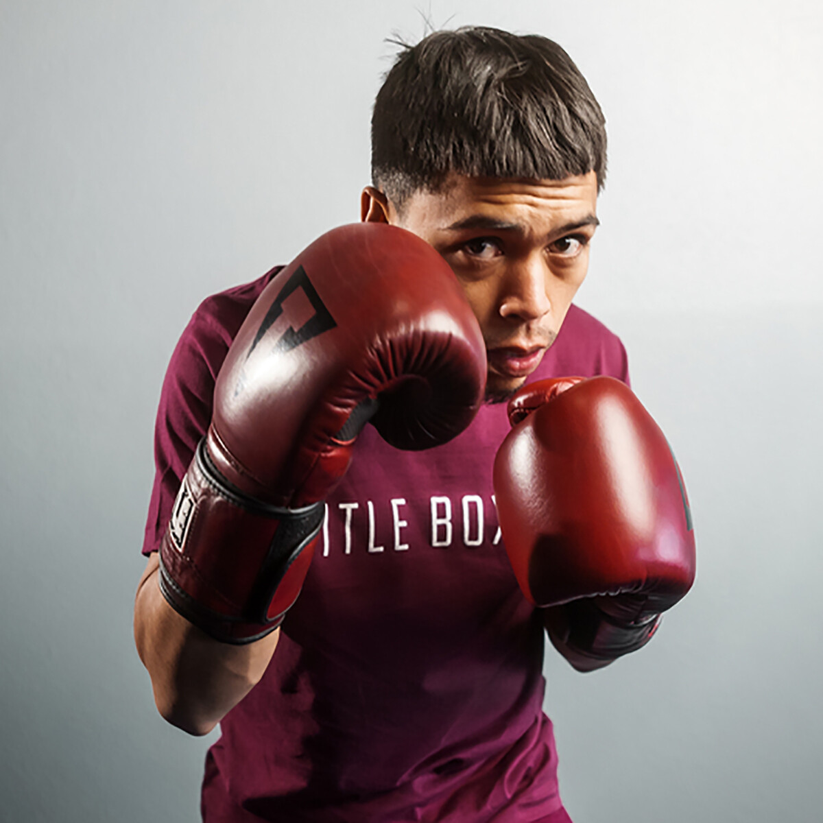 Title Boxing Blood Red Leather Bag Gloves | eBay