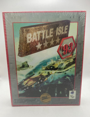 Battle Isle IBM PC Game 1993 With Original Big Box Still Sealed NEW