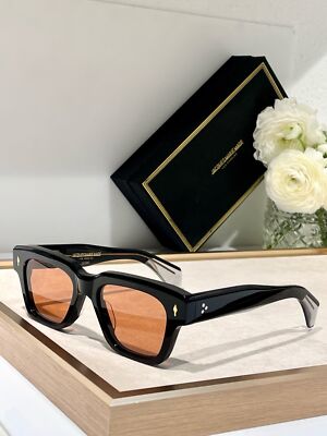 Japan JMM FELLINI Unisex Square Sunglasses Handmade Acetate Classical Designer