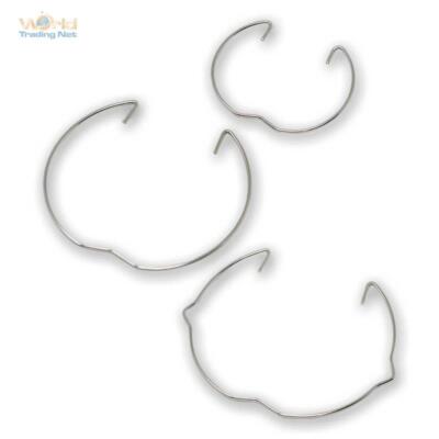 5er Set Haltering für Einbaustrahler, Ø 35mm oder 51mm Sprengring MR16/GU10/MR11