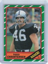 1986 Topps - #64 Todd Christensen