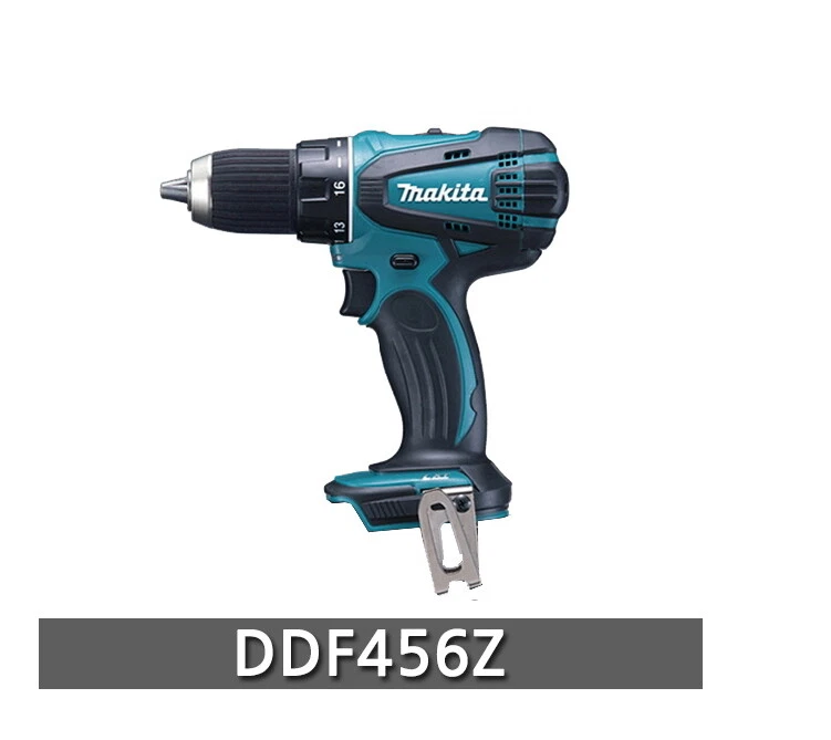 Makita DDF456 Drill 18V 50 36Nm 1500rpm Keyless 13mm LED 4.0lb