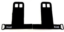 Childrens Gymnastics Hand Grip Palm Protectors Protection Leather Black S/M L/XL