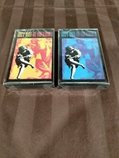GUNS N' ROSES USE YOUR ILLUSION 1  2 Cassette Tape LOT BRAND NEW